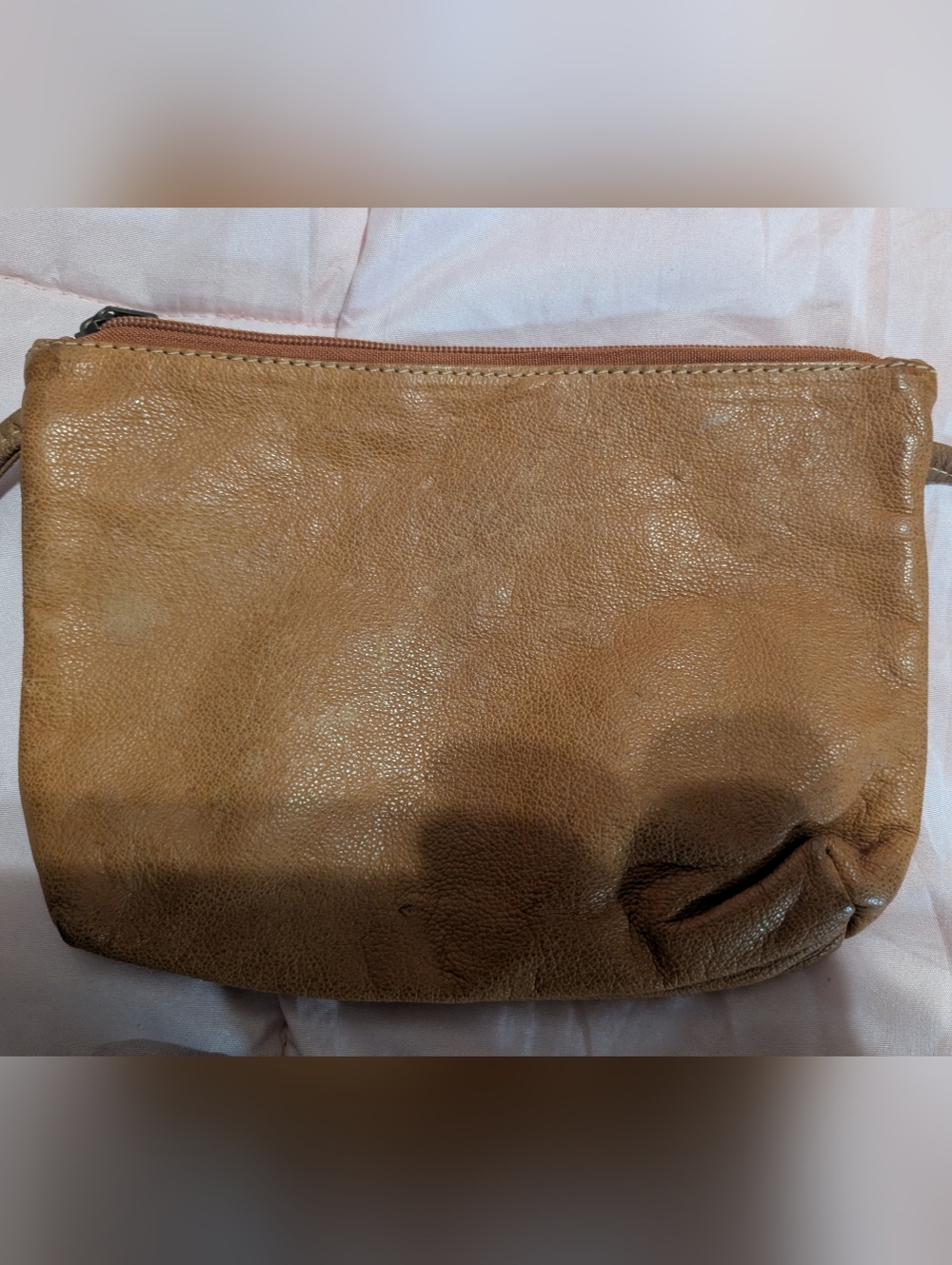 Emily Ann Of Boca Raton Tan Leather Bag